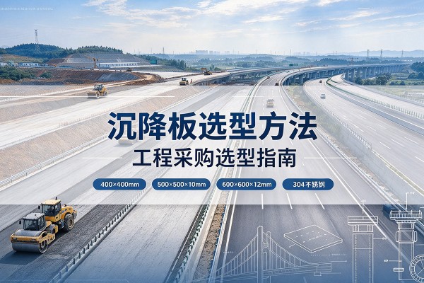 农安沉降板选择方法