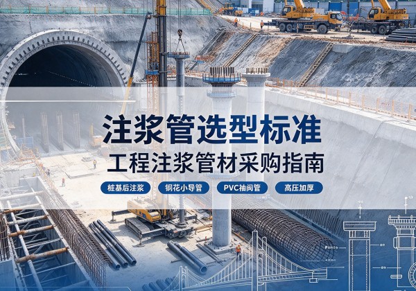 农安注浆管选型标准